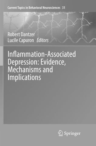 Inflammation-Associated Depression: Evidence, Mechanisms and Implications