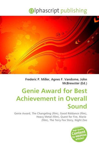 Genie Award for Best Achievement in Overall Sound