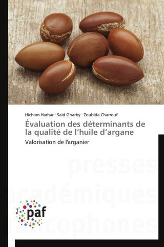 Évaluation des déterminants de la qualité de l'huile d'argane