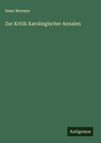 Zur Kritik Karolingischer Annalen
