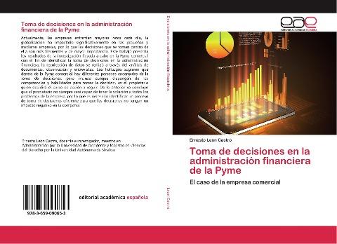 Toma de decisiones en la administración financiera de la Pyme