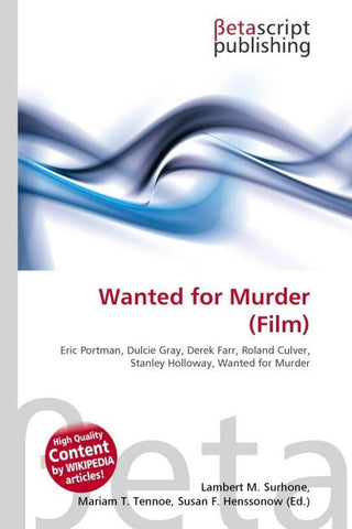 Wanted for Murder (Film)