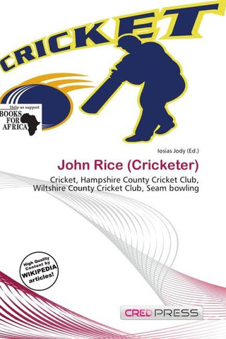 John Rice (Cricketer)
