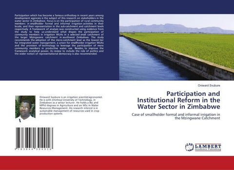 Participation and Institutional Reform in the Water Sector in Zimbabwe