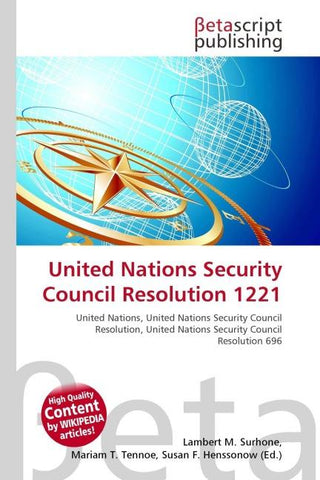 United Nations Security Council Resolution 1221