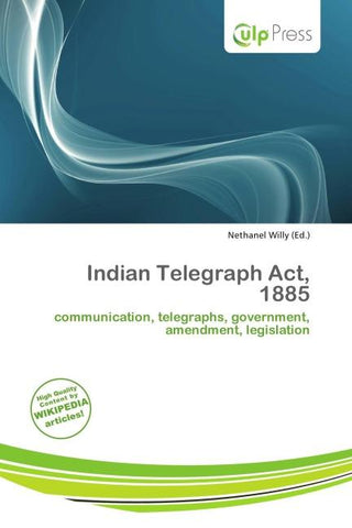 Indian Telegraph Act, 1885