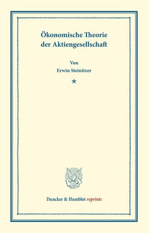 Ökonomische Theorie der Aktiengesellschaft