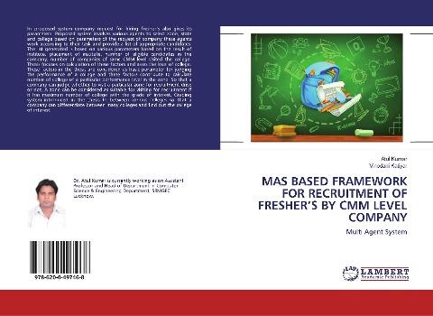 MAS BASED FRAMEWORK FOR RECRUITMENT OF FRESHER'S BY CMM LEVEL COMPANY