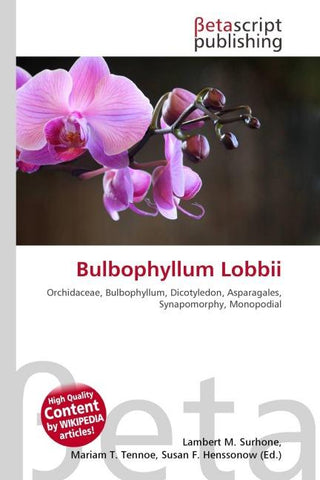Bulbophyllum Lobbii