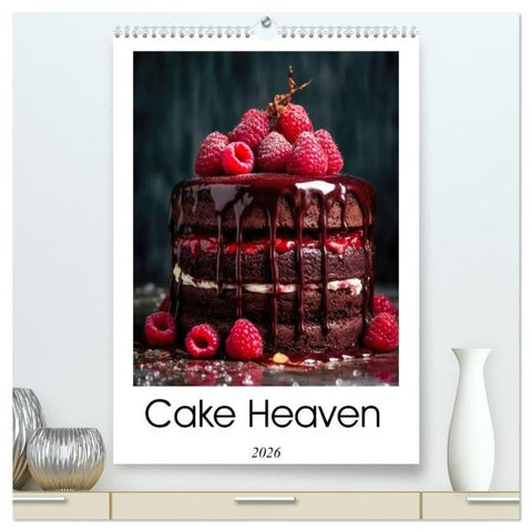 Cake Heaven (High Quality Premium Wall Calendar 2026 DIN A2 portrait),CALVENDO 12 Month Wall Calendar