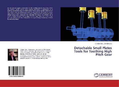 Detachable Small Plates Tools for Toothing High Pitch Gear