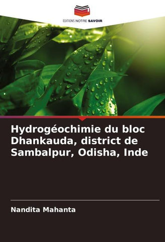 Hydrogéochimie du bloc Dhankauda, district de Sambalpur, Odisha, Inde