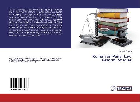 Romanian Penal Law Reform. Studies