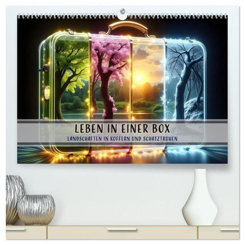 Leben in einer Box (hochwertiger Premium Wandkalender 2026 DIN A2 quer), Kunstdruck in Hochglanz