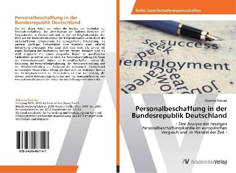 Personalbeschaffung in der Bundesrepublik Deutschland
