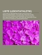 Liste (Leichtathletik)