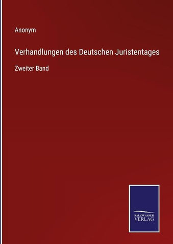 Verhandlungen des Deutschen Juristentages