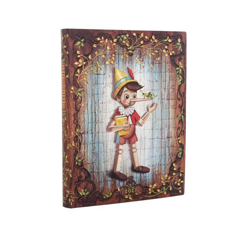 12-Monatskalender 2027 Carlo Collodi, Pinocchio Ultra Tagesüberblick