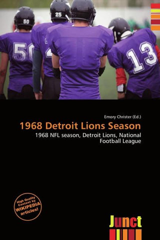 1968 Detroit Lions Season