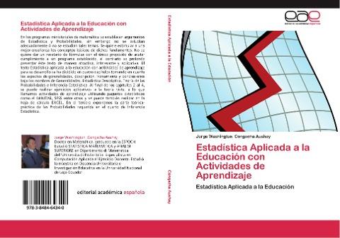 Estadística Aplicada a la Educación con Actividades de Aprendizaje