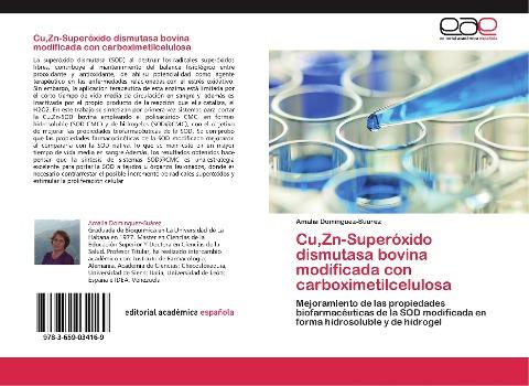 Cu,Zn-Superóxido dismutasa bovina modificada con carboximetilcelulosa