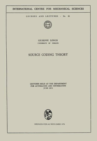 Source Coding Theory