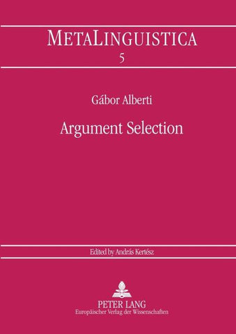 Argument Selection