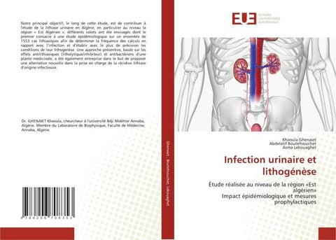Infection urinaire et lithogénèse