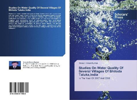 Studies On Water Quality Of Several Villages Of Bhiloda Taluka,India