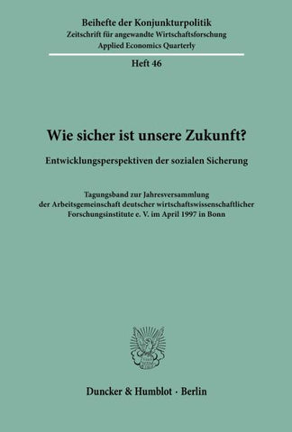 Wie sicher ist unsere Zukunft?