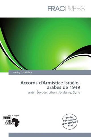 Accords d'Armistice Israélo-arabes de 1949