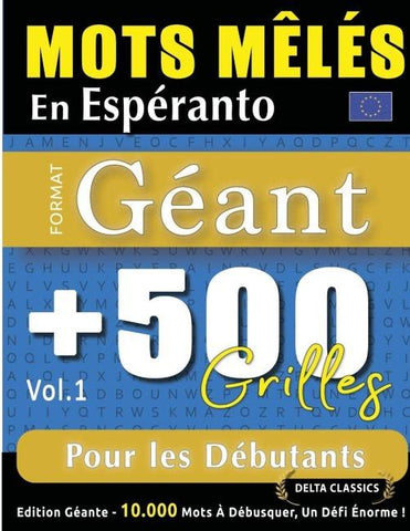 MOTS MÊLÉS EN ESPÉRANTO FORMAT GÉANT