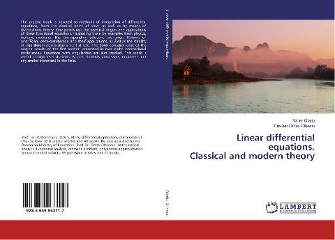 Linear differential equations. Classical and modern theory