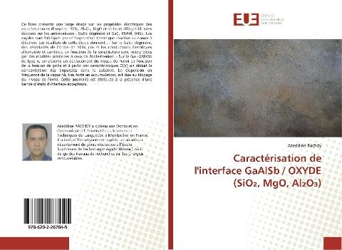 Caractérisation de l'interface GaAlSb / OXYDE (SiO¿, MgO, Al¿O¿)