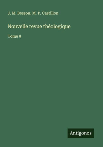 Nouvelle revue théologique