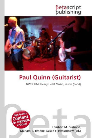 Paul Quinn (Guitarist)