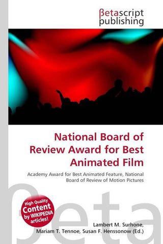 National Board of Review Award for Best Animated Film