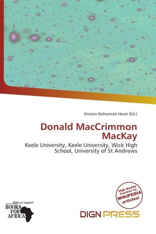 Donald MacCrimmon MacKay