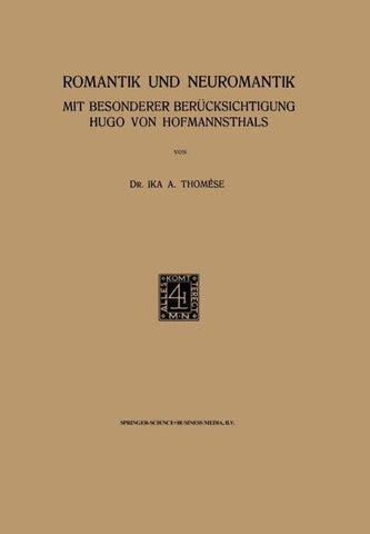 Romantik und Neuromantik