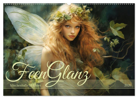 Feenglanz (Wandkalender 2026 DIN A2 quer), CALVENDO Monatskalender