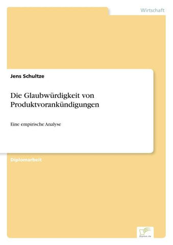 Die Glaubwürdigkeit von Produktvorankündigungen