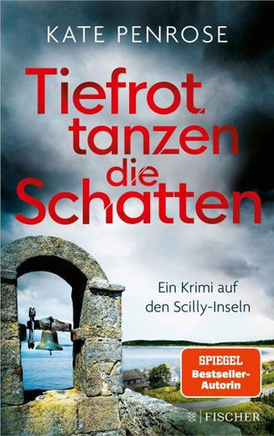 Tiefrot tanzen die Schatten