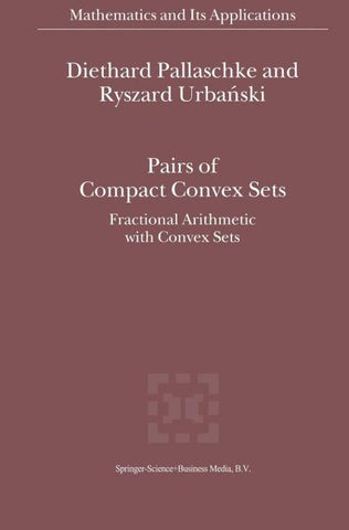 Pairs of Compact Convex Sets