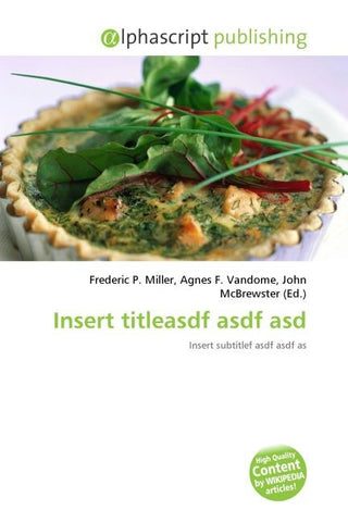 Insert titleasdf asdf asd