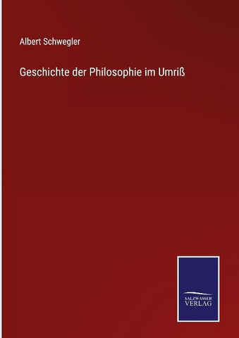 Geschichte der Philosophie im Umriß