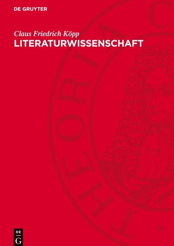 Literaturwissenschaft