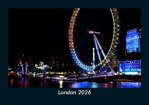 London 2026 Fotokalender DIN A5