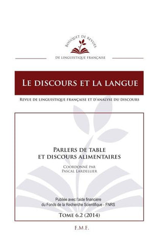 Parlers de table et discours alimentaires