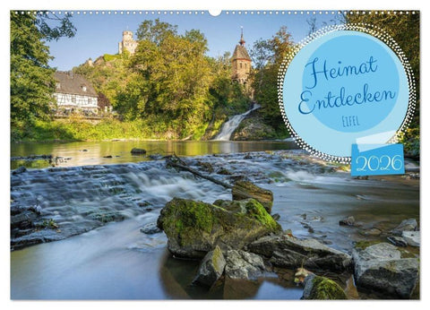Heimat Entdecken - Eifel (Wandkalender 2026 DIN A2 quer), CALVENDO Monatskalender