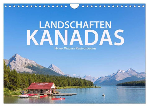Landschaften Kanadas (Wandkalender 2026 DIN A4 quer), CALVENDO Monatskalender